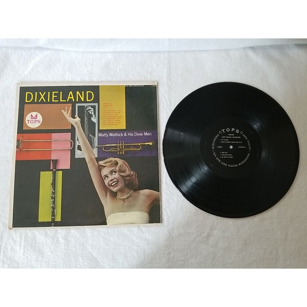 Dixieland Record Matty Matlock & His Dixie Men LP 12" Vinyl